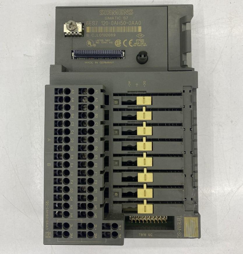Siemens 120-0AH50-0AA0 PLC IO Modülü