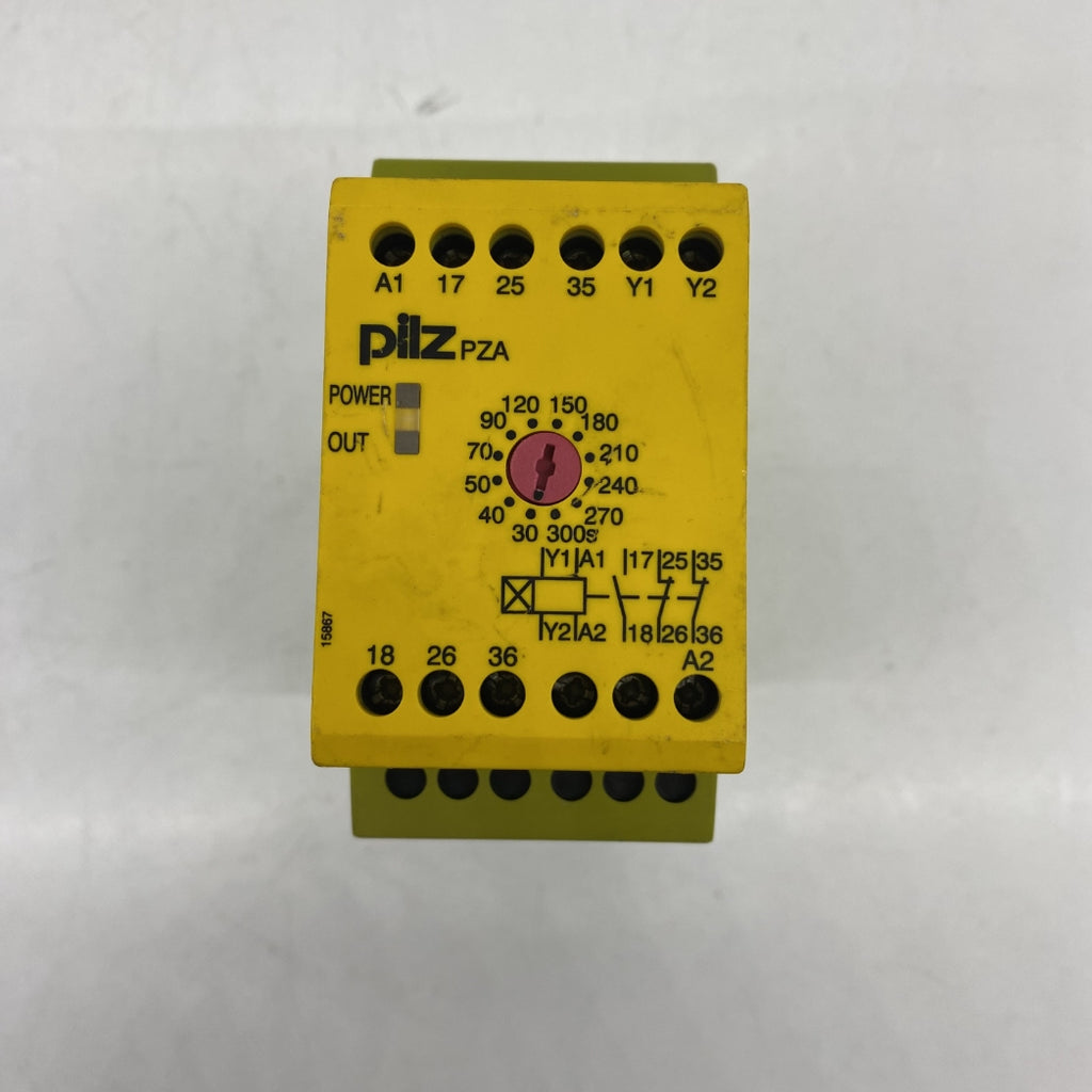 Pilz PZA 300-24VDC 1N-0 2N-C Güvenlik Rölesi