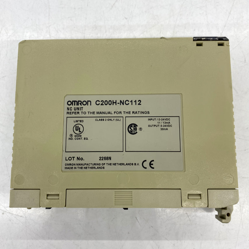 Omron C200H-NC112 Motion - Position Module