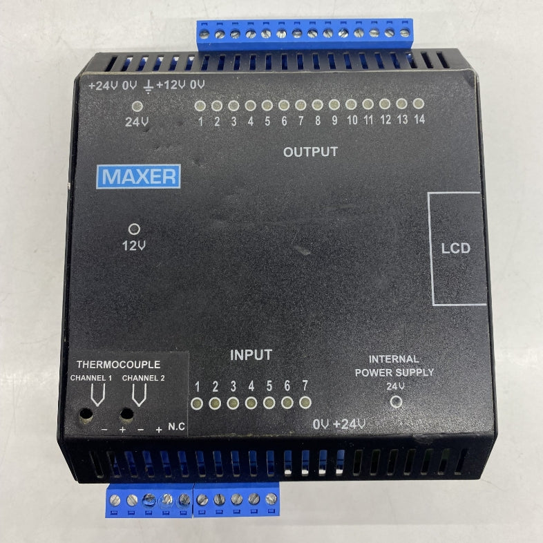 Maxer PLC7-14-2-LCD PLC