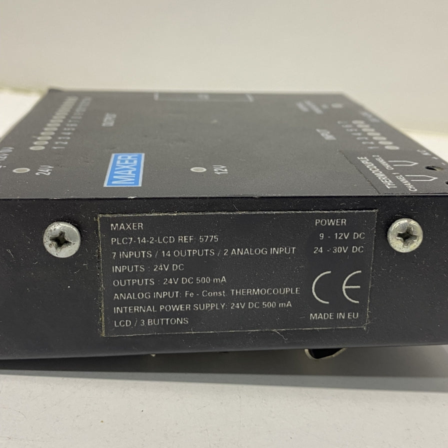 Maxer PLC7-14-2-LCD PLC