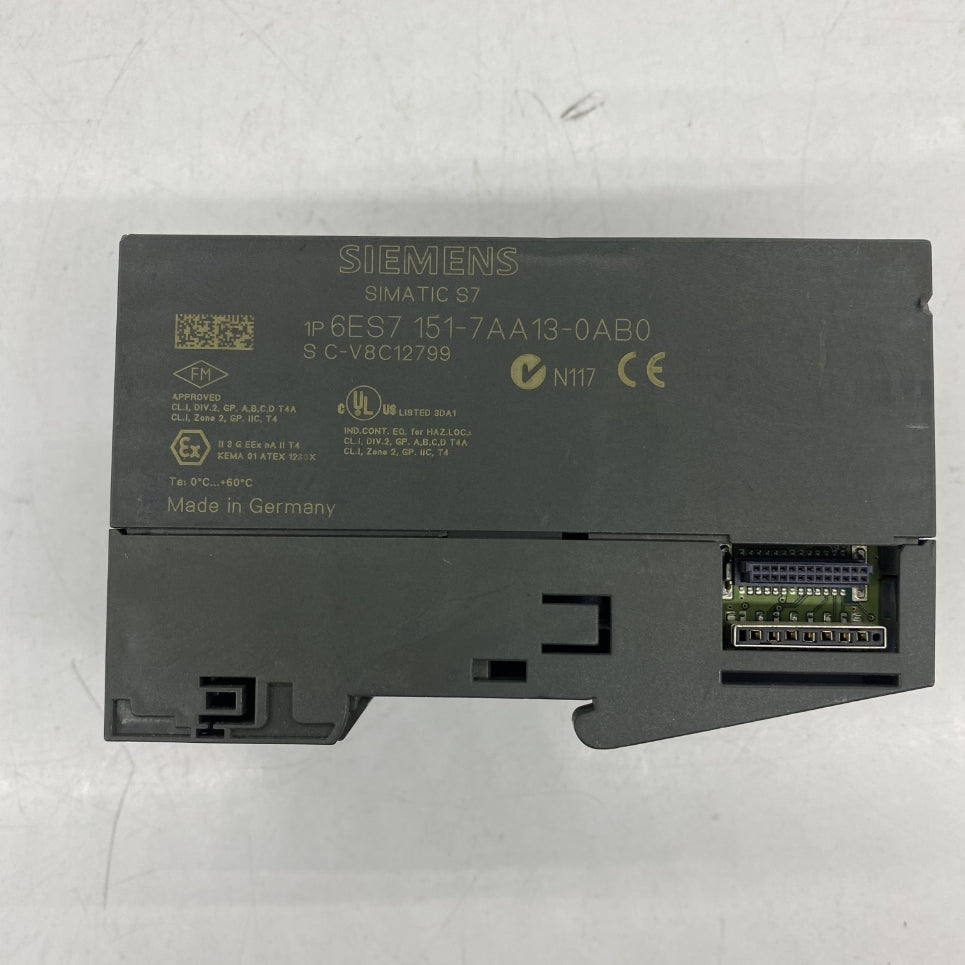 Siemens 6ES7 151-7AA13-0AB0 Plc CPU