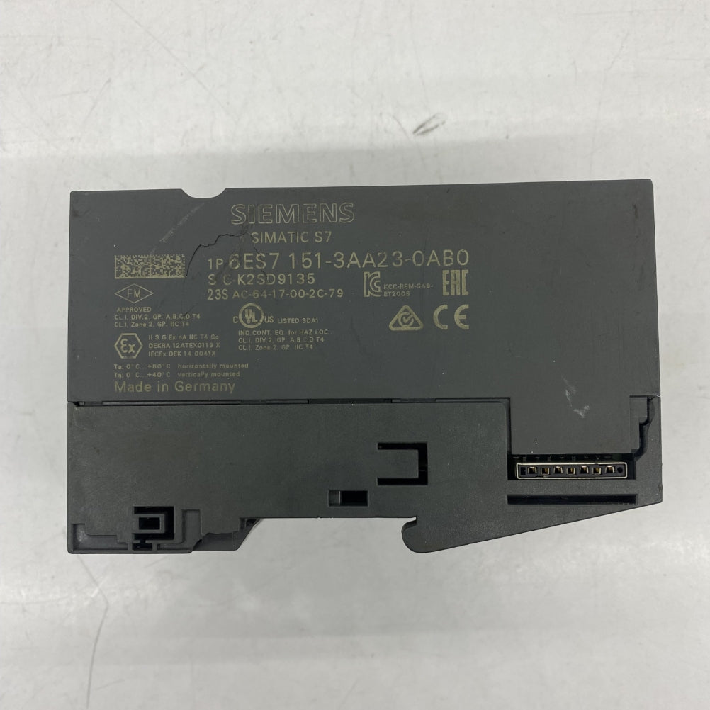 Siemens 6ES7 151-3AA23-0AB0 Plc CPU