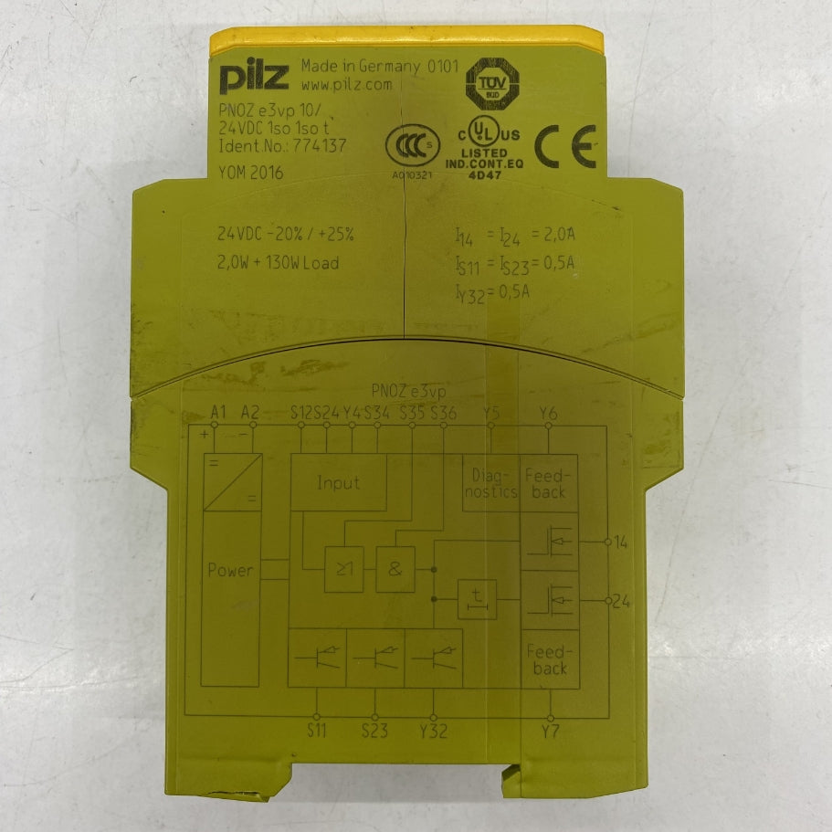 Pilz PNOZ E 3VP 10S Güvenlik Rölesi