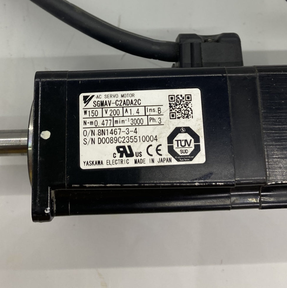 Yaskawa SGMAV-C2ADA2C Servo Motor