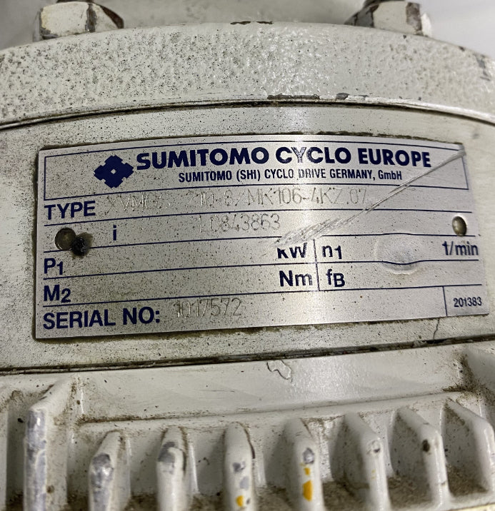 Sumitomo CYCLO XVMGS 210-8-MK106-4KZ 07 Redüktör