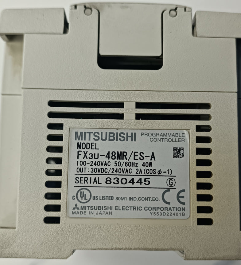 Mitsubishi FX3U-48MR-ES-A PLC Ana Ünite