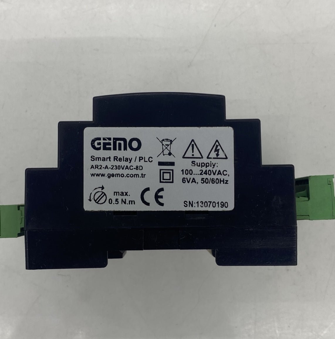 Gemo AR2-A-230VAC-8D Relay