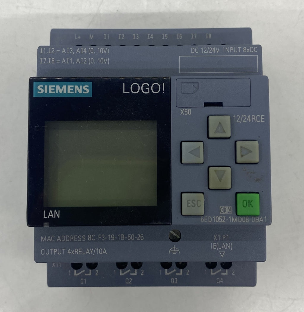 Siemens 6ED1052-1MD08-0BA1 Mini PLC