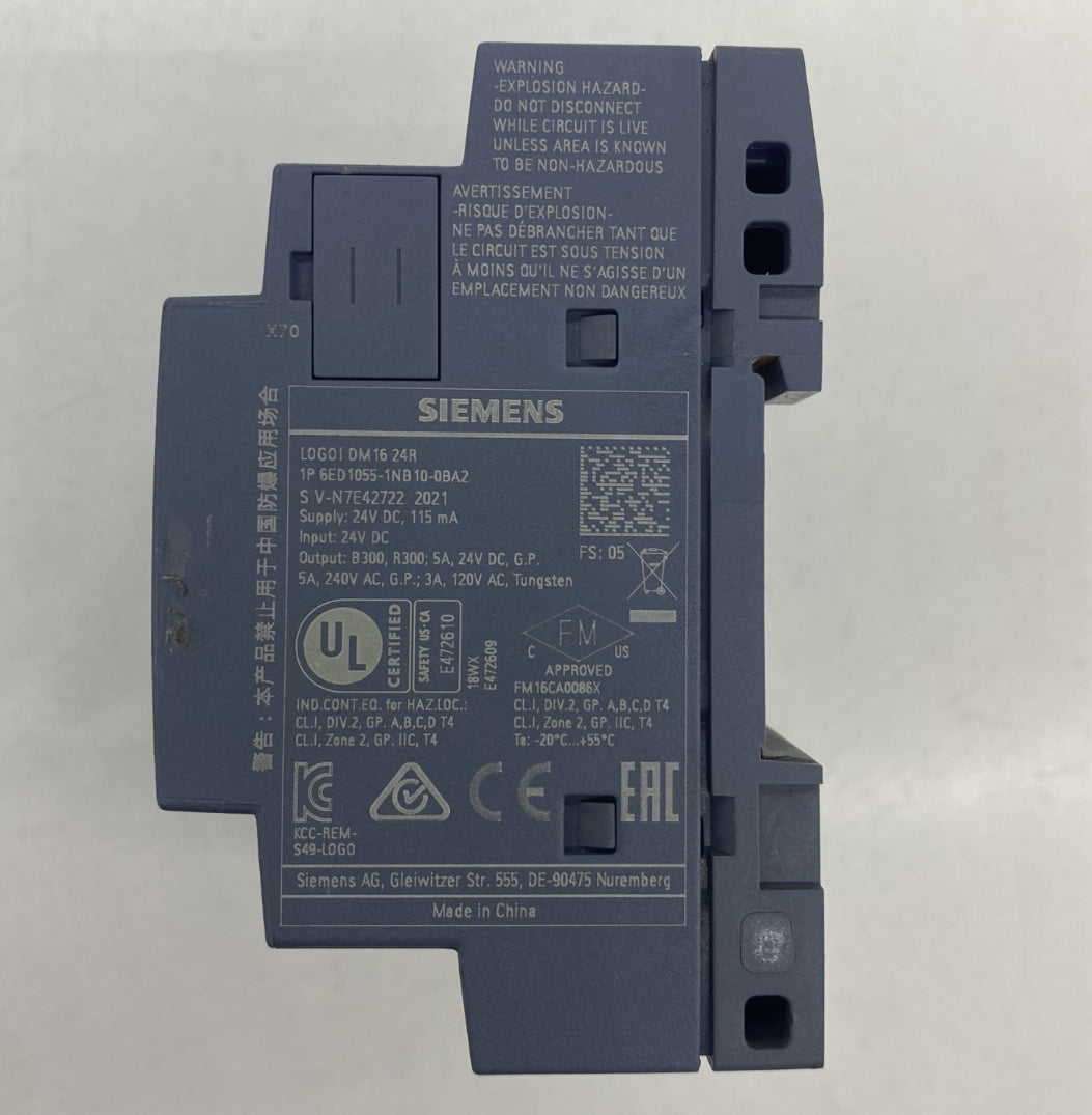 Siemens 6ED1055-1NB10-0BA2 Genişleme Modülü
