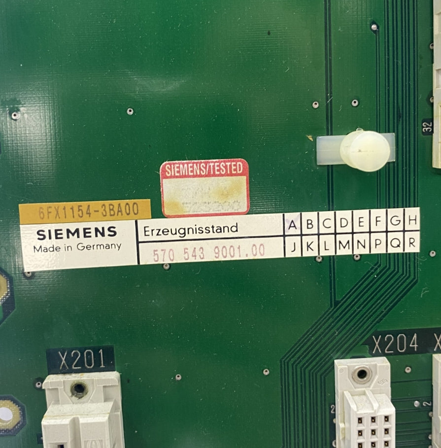 Siemens 570 543 9001.00 Elektronik Kart