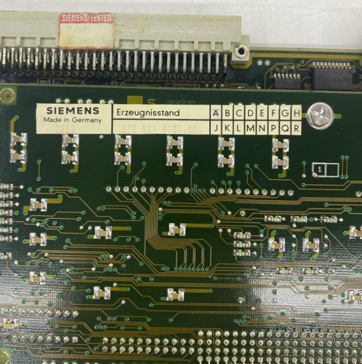 Siemens 580 231 9101.01 Kontrol Modülü 570 521 9101.00