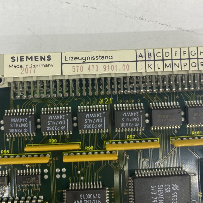 Siemens 570 473 9101.00 Kontrol Modülü
