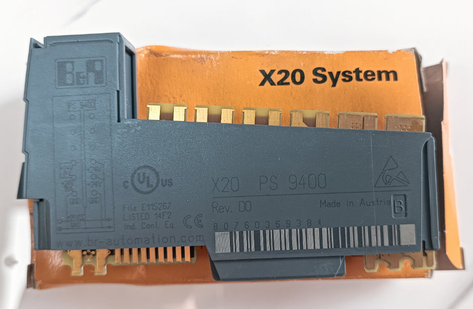 B&r X20PS9400 Güç Kaynaği X20PS9400