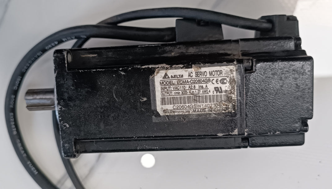 Delta ECMA-C20604GS Servo Motor 400W 0.40Kw