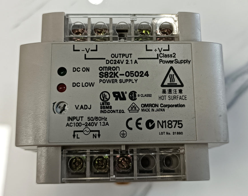Omron S82K-05024 Güç Kaynaği SWİTCHİNG POWER SUPPLY