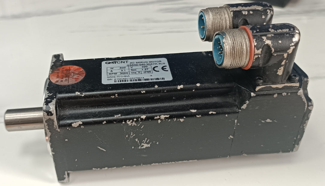Gmt Cnt GS60D-040-30AYK-3LN Servo Motor 400W 0.40Kw