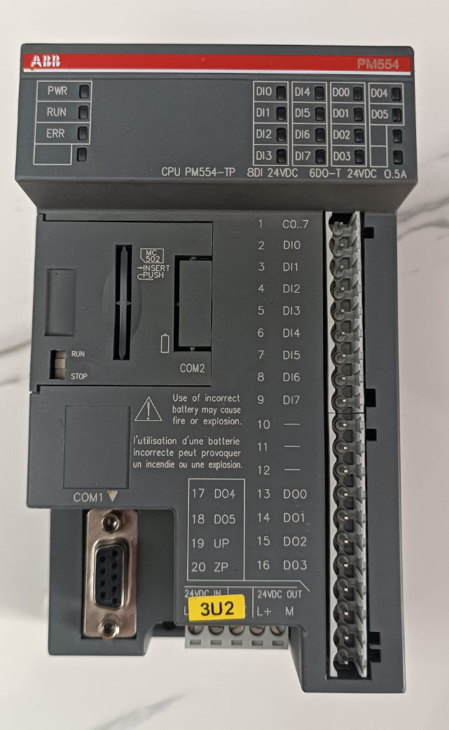 Abb 1SAP120600R0001 PM554-TP PLC CPU