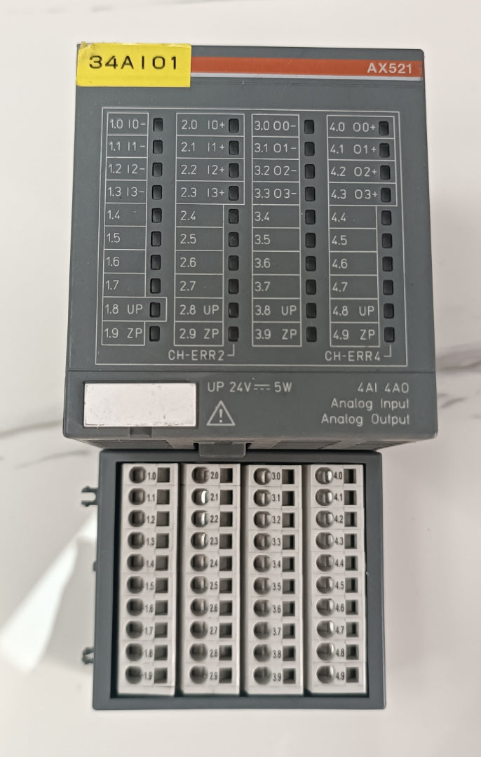 Abb 1SAP250100R0001 AX521 AX521 Analog Giriş-Çikiş Modülü ANALOG IO