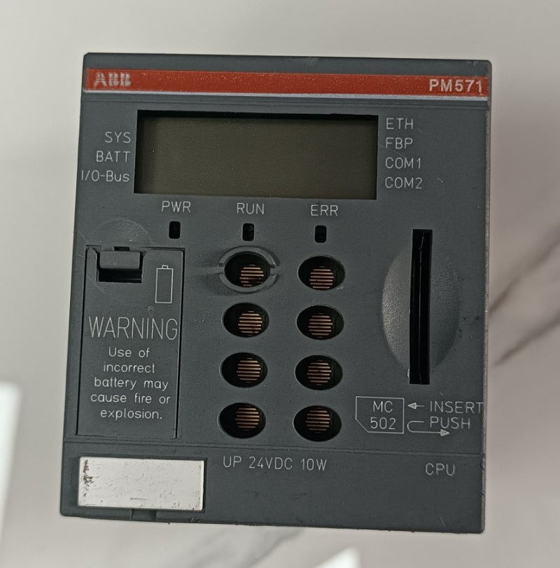 Abb 1SAP130100R0170 PM571-ETH CO PLC CPU