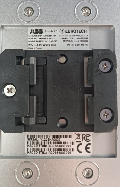 Abb EUROTECH REGATE-10-12-52-CS01 Kontrol Ünitesi