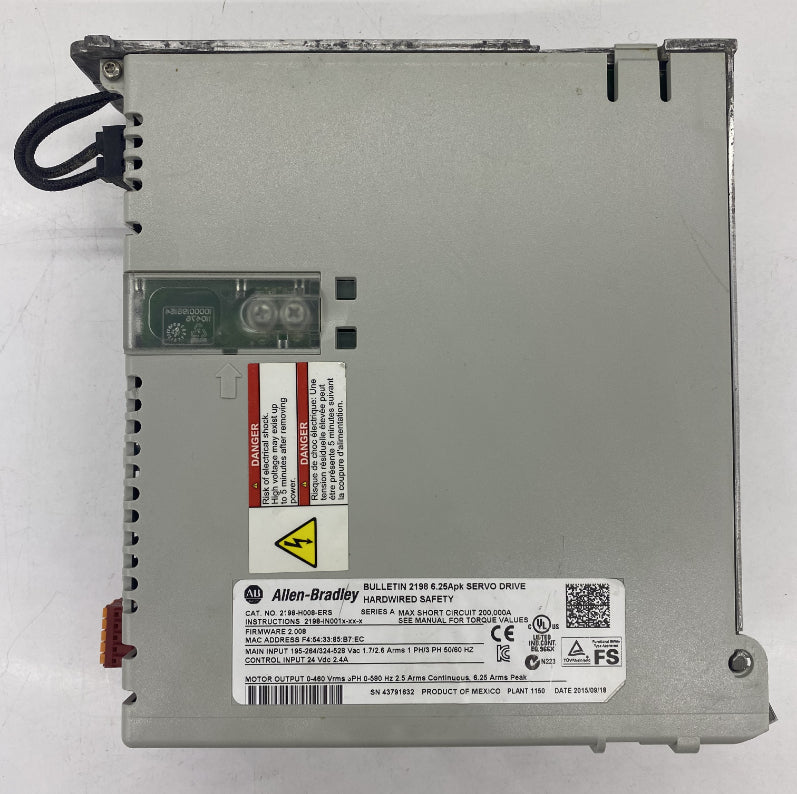 Allen Bradley 2198-H008-ERS Servo Sürücü KİNETİX 5500