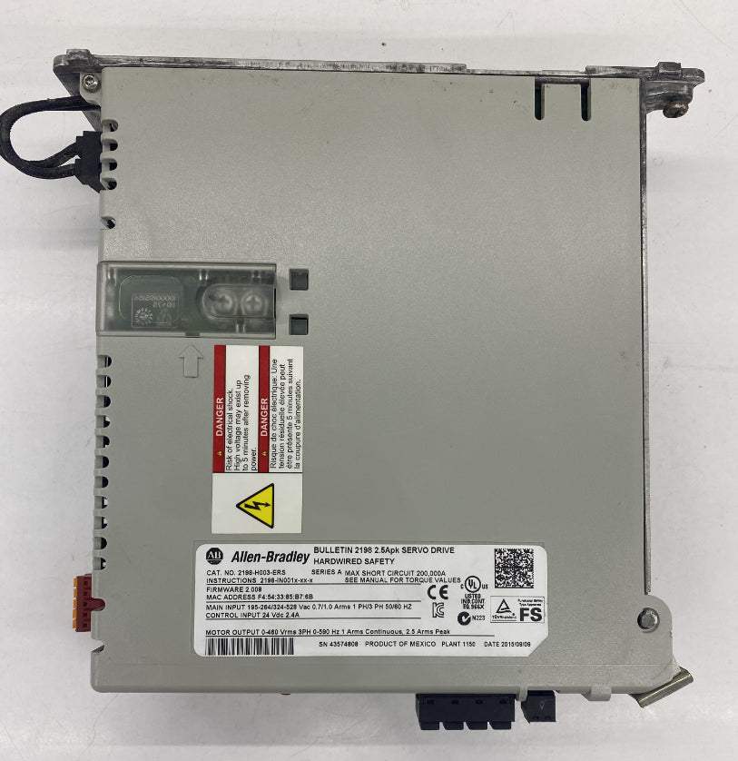 Allen Bradley 2198-H003-ERS Servo Sürücü KİNETİX5500