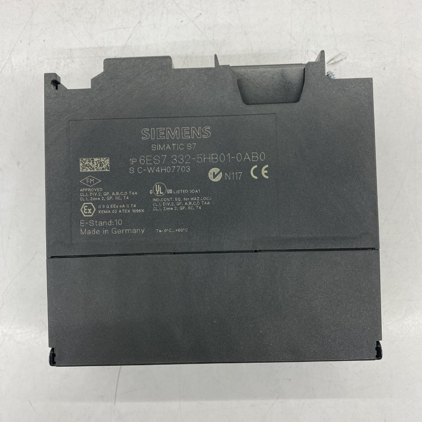 Siemens 6ES7 332-5HB01-0AB0 Analog Giriş Modülü
