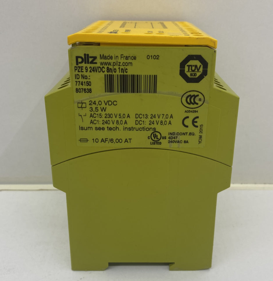 Pilz PZE9 24VDC Güvenlik Rölesi