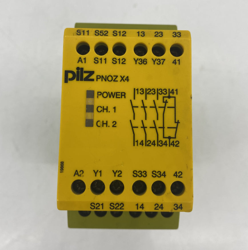 Pilz PNOZ X4 24VDC Güvenlik Rölesi 775850
