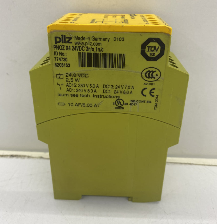 Pilz PNOZ X4 24VDC Güvenlik Rölesi 775850