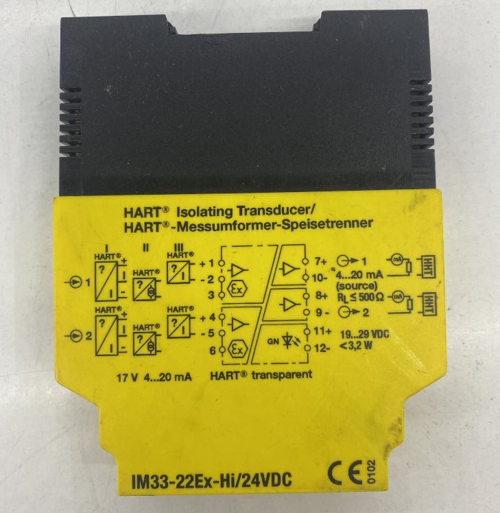 Turck IM33-22EX-HI-24VDC Sinyal Dönüştürücü