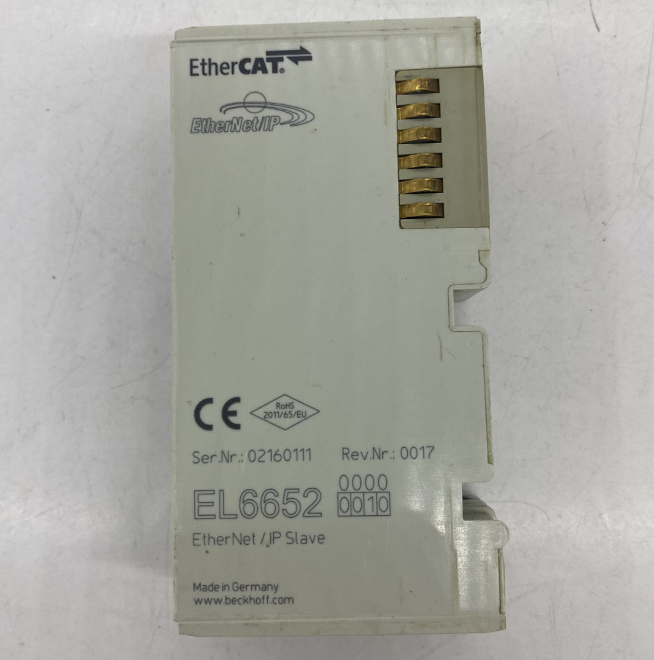 Beckhoff EL6652 Haberleşme Modülü