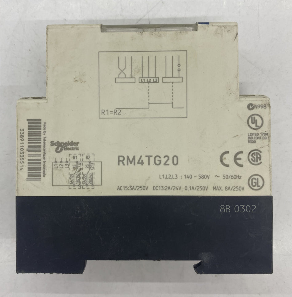 Schneider RM4TG20 İzleme Rölesi