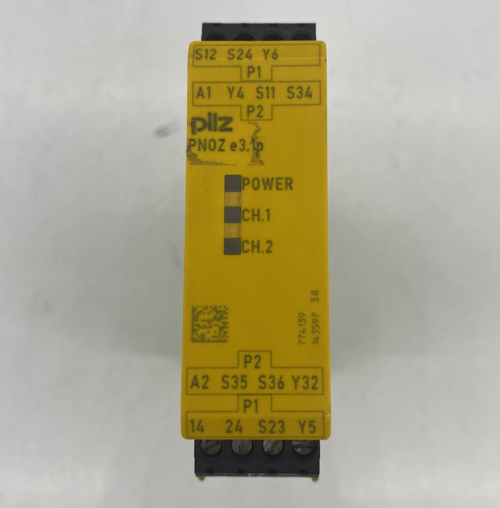 Pilz PNOZ E3 1P 24VDC Güvenlik Rölesi 774139
