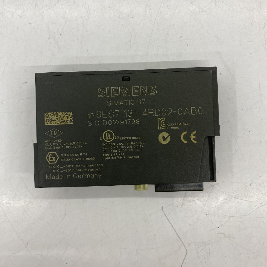 Siemens 6ES7 131-4RD02-0AB0 Dijital Giriş Modülü