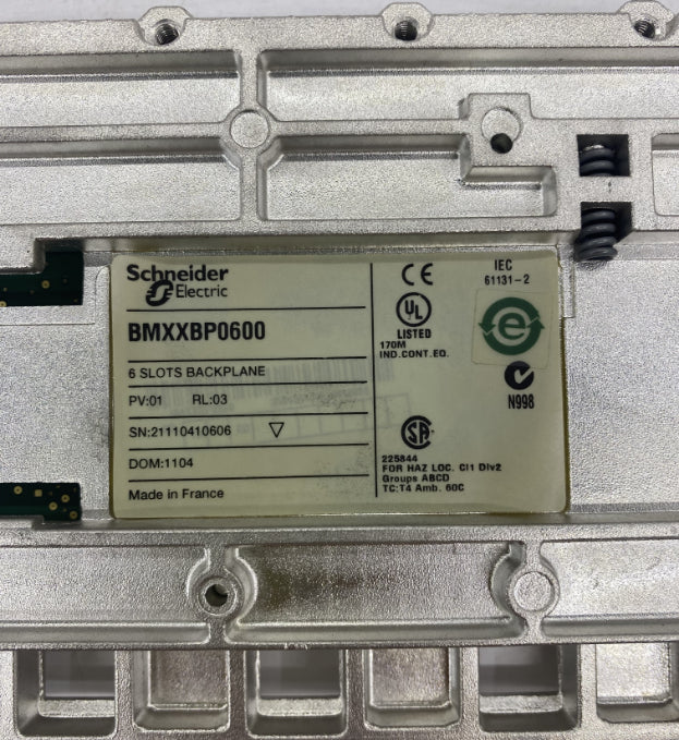 Schneider BMXXBP0600 Backplane