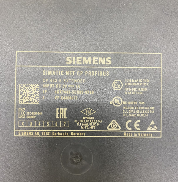 Siemens 6GK7443-5DX05-0XE0 Haberleşme Modülü