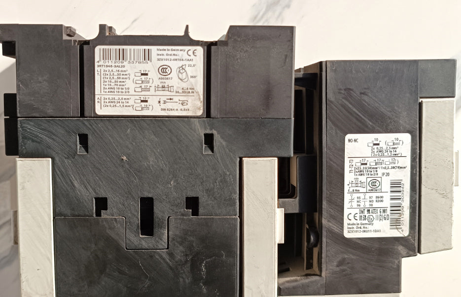 Siemens 3RT1046-3AL20 Kontaktör