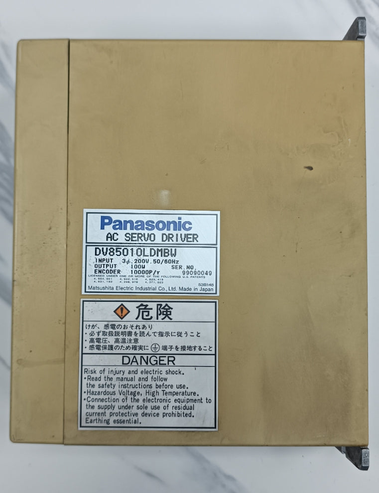 Panasonic DV85010LDMBW Servo Sürücü 1Kw