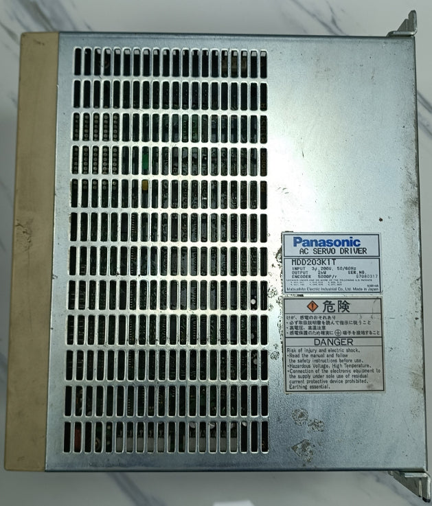 Panasonic MDD203K1T Servo Motor 2Kw