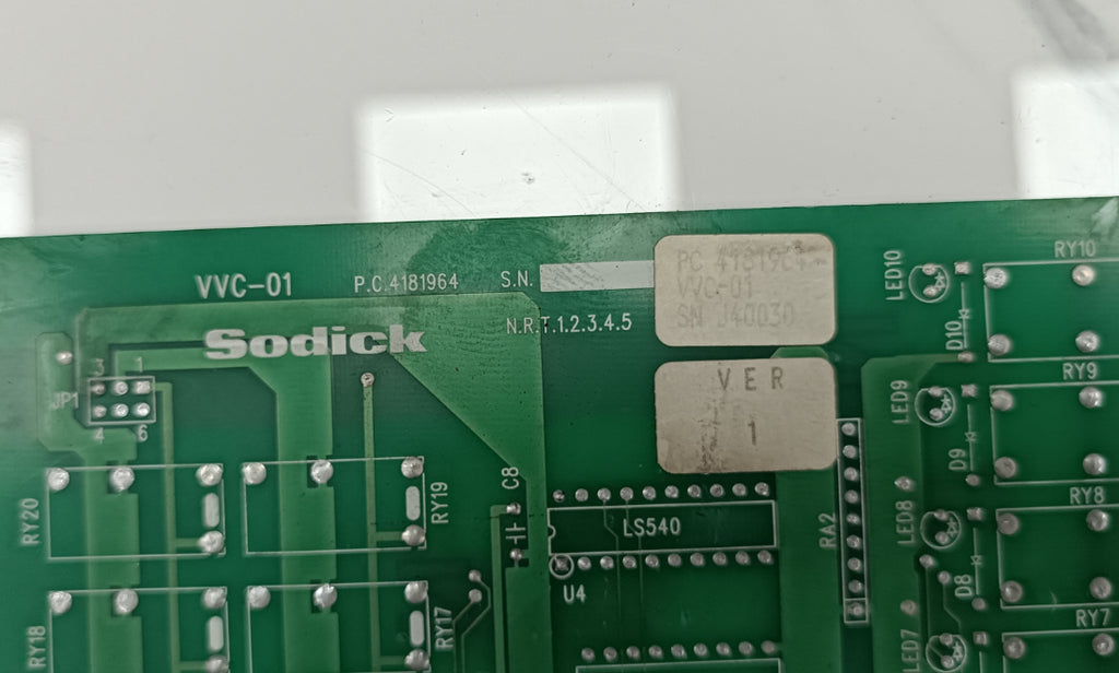 Sodick VVC-01 VVC01 4181964 Kontrol Karti