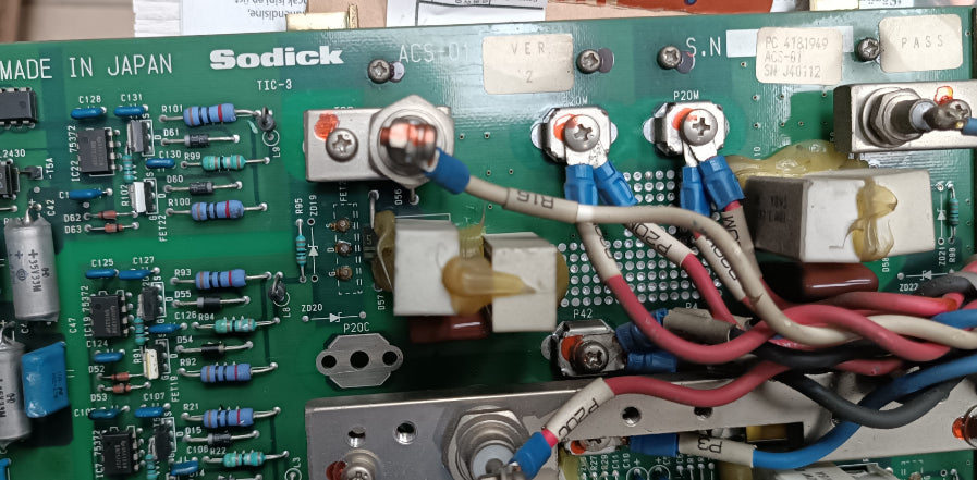 Fine Sodick ACS-01 VER 4 4181949 Kontrol Karti