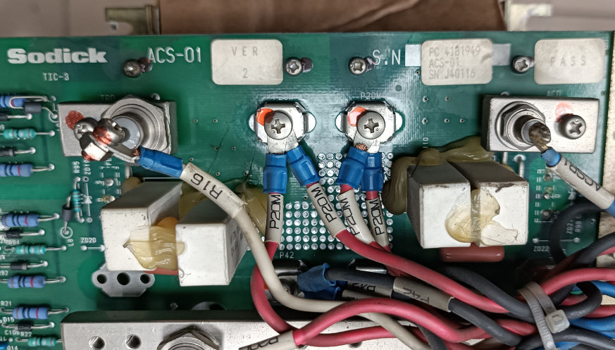 Fine Sodick ACS-01 VER 4 4181949 Kontrol Karti