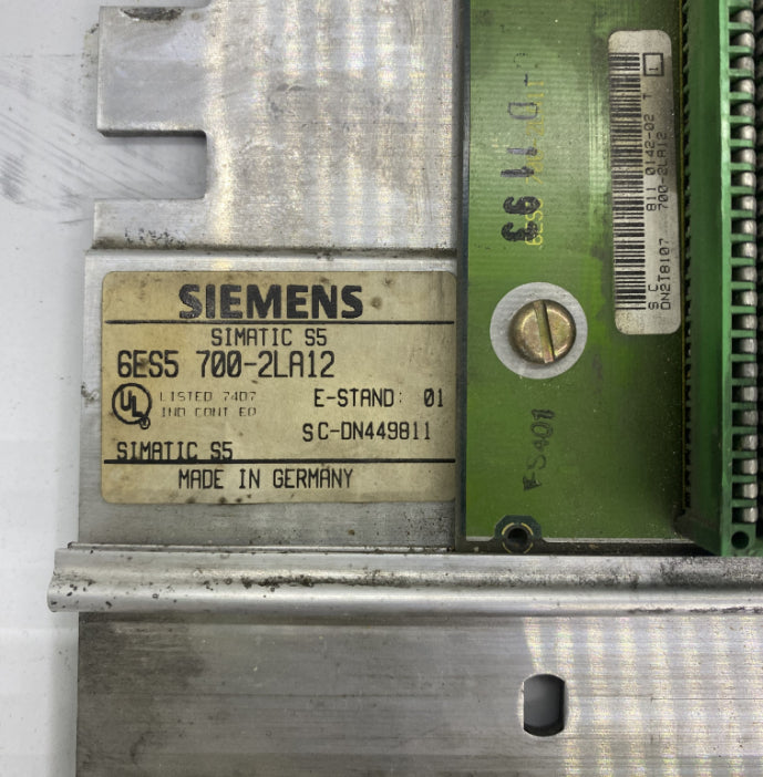 Siemens 6ES5 700-2LA12 Güç Modülü