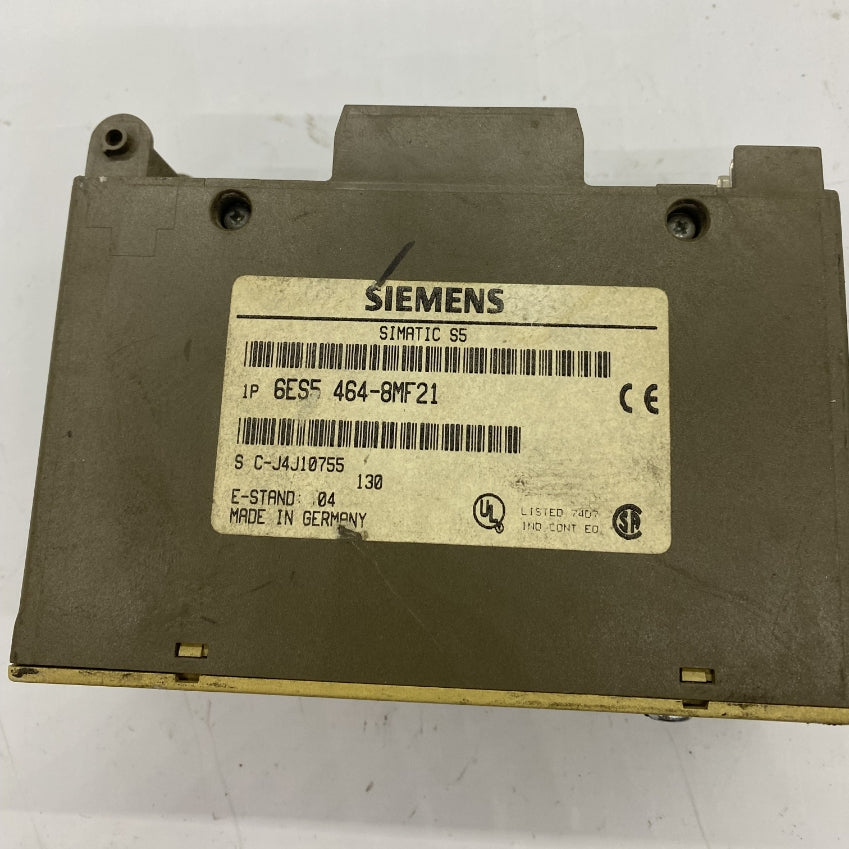 Siemens 6ES5 464-8MF21 Analog Çikiş Modülü