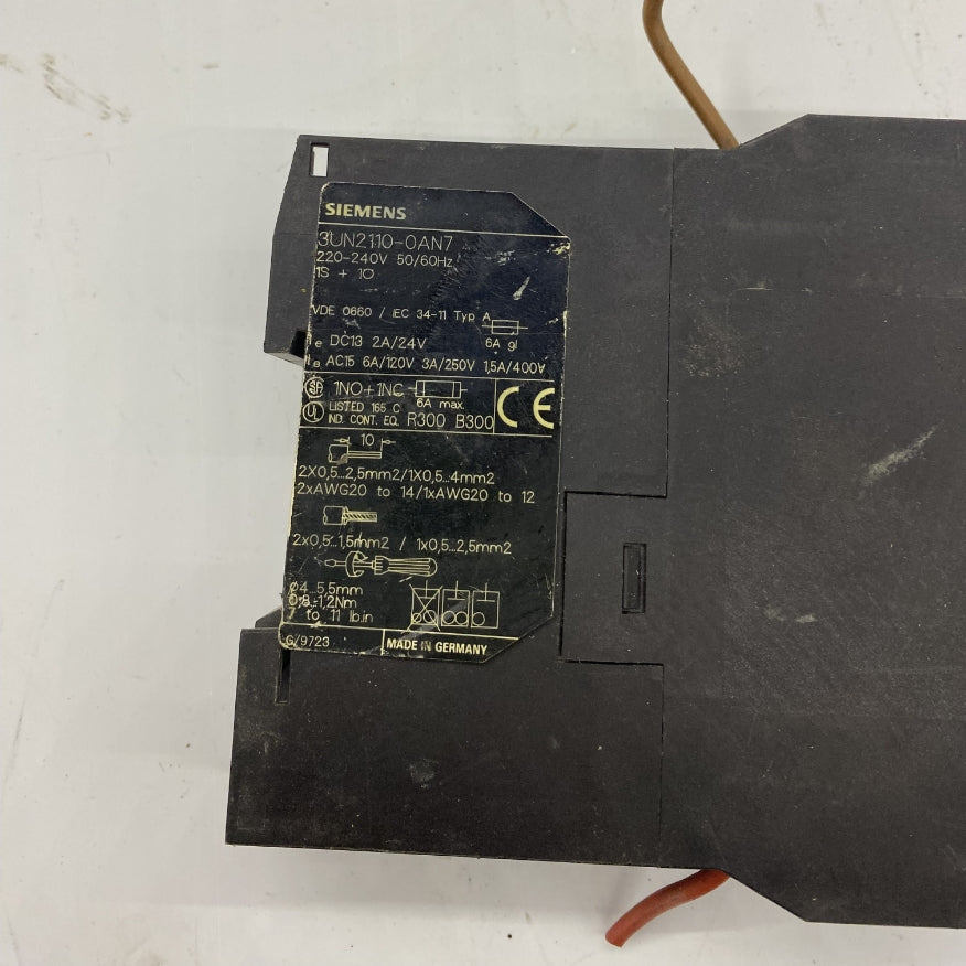 Siemens 3UN2100-0AN7 Sigorta İzleme Modülü