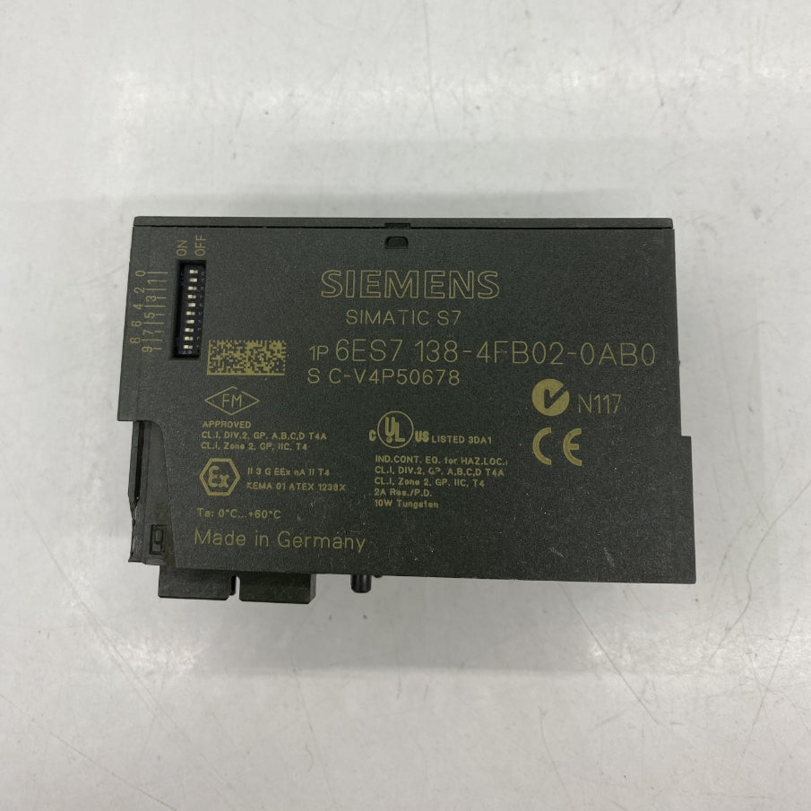 Siemens ET200S 6ES7138-4FB02-0AB0 Dijital Çıkış Modülü