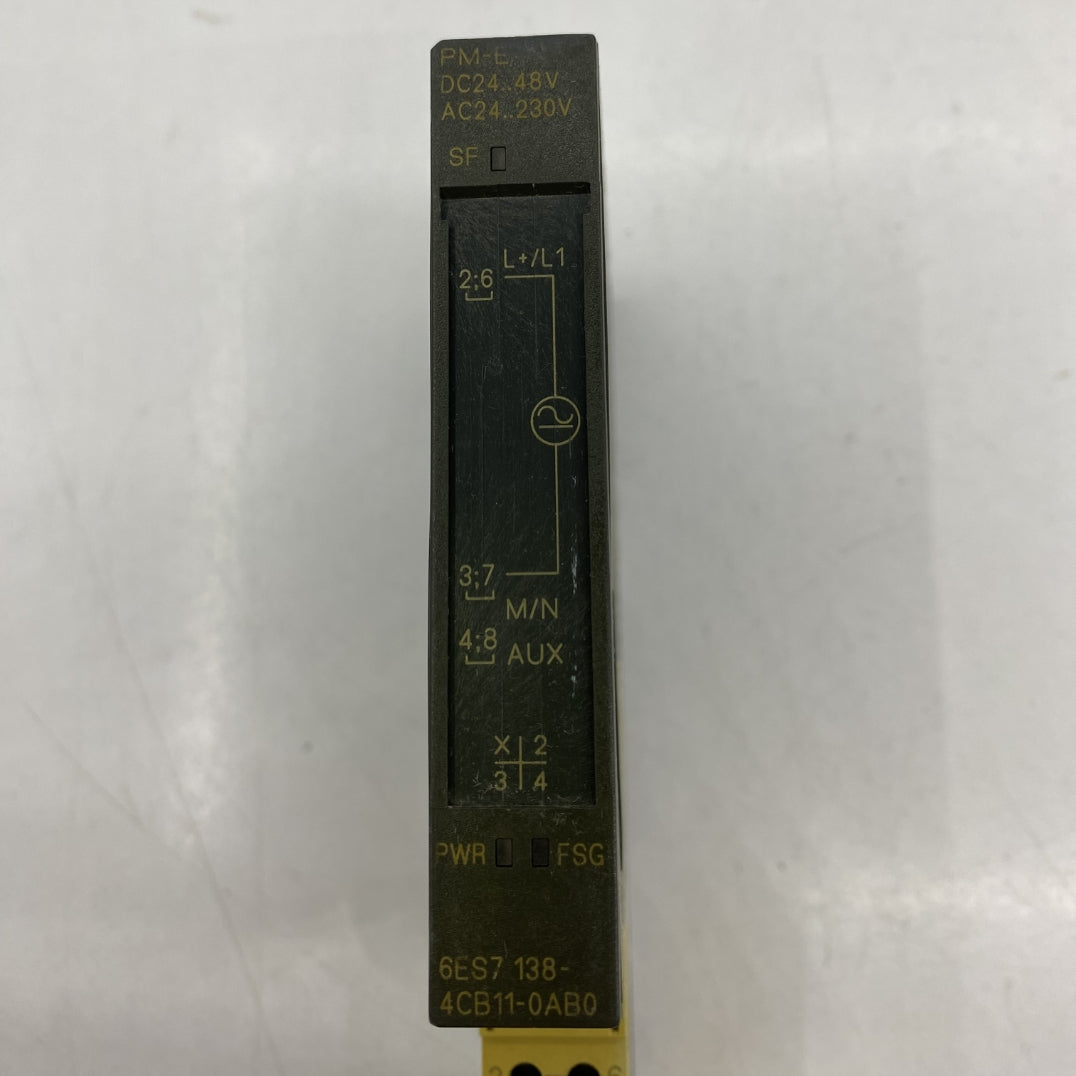 Siemens ET200S 6ES7138-4CB11-0AB0 Dijital Giriş Modülü