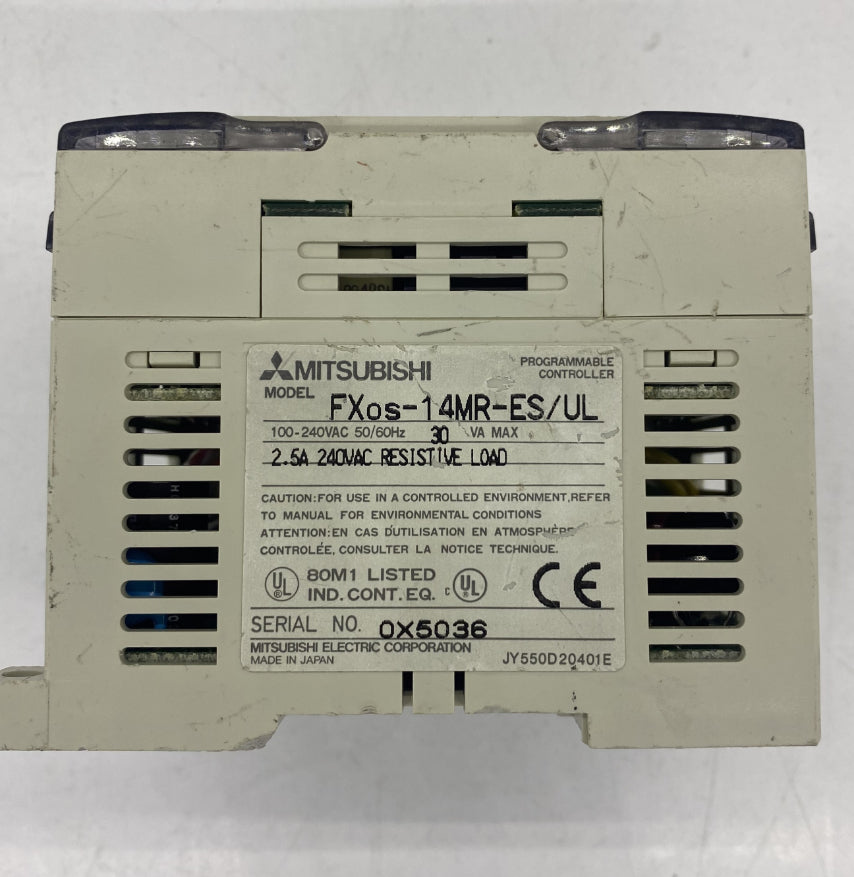 Mitsubishi FX0S-14MR-ES/UL PLC